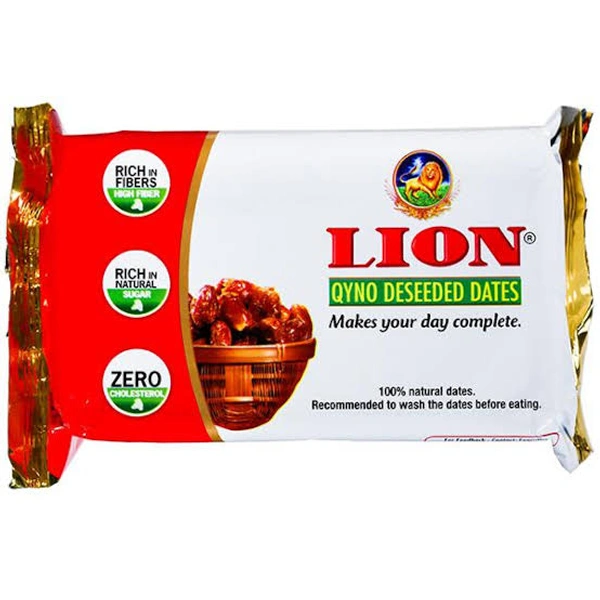 Lion Dates Qyno Deseeded Dates 100g